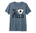 My Heart Is That Field Soccer Moms T-Shirt - Custom Art Print for Adults - T-Shirt, Sweatshirt, Hoodie