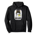 Busy Raising Ballers Baseball Hoodie - Fun Novelty Design for Adults - T-Shirt, Sweatshirt, Hoodie