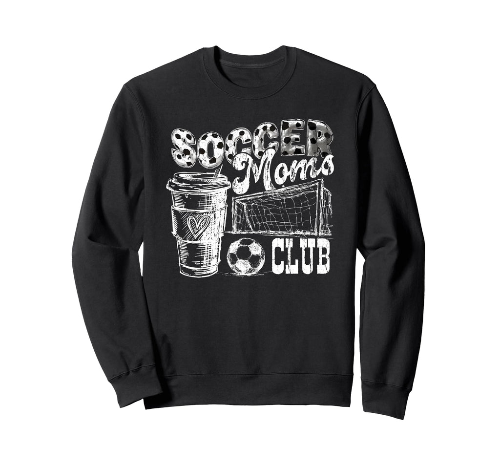 Soccer Moms Club Livin That Sweatshirt - Custom Art Print for Adults - T-Shirt, Sweatshirt, Hoodie