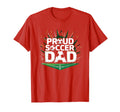 Proud Soccer Dad Cheering Sideline T-Shirt - Custom Art Print for Adults - T-Shirt, Sweatshirt, Hoodie