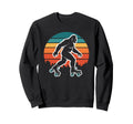 Bigfoot Roller Skates Urban Sunset Sweatshirt - Novelty Apparel for Adults - T-Shirt, Sweatshirt, Hoodie
