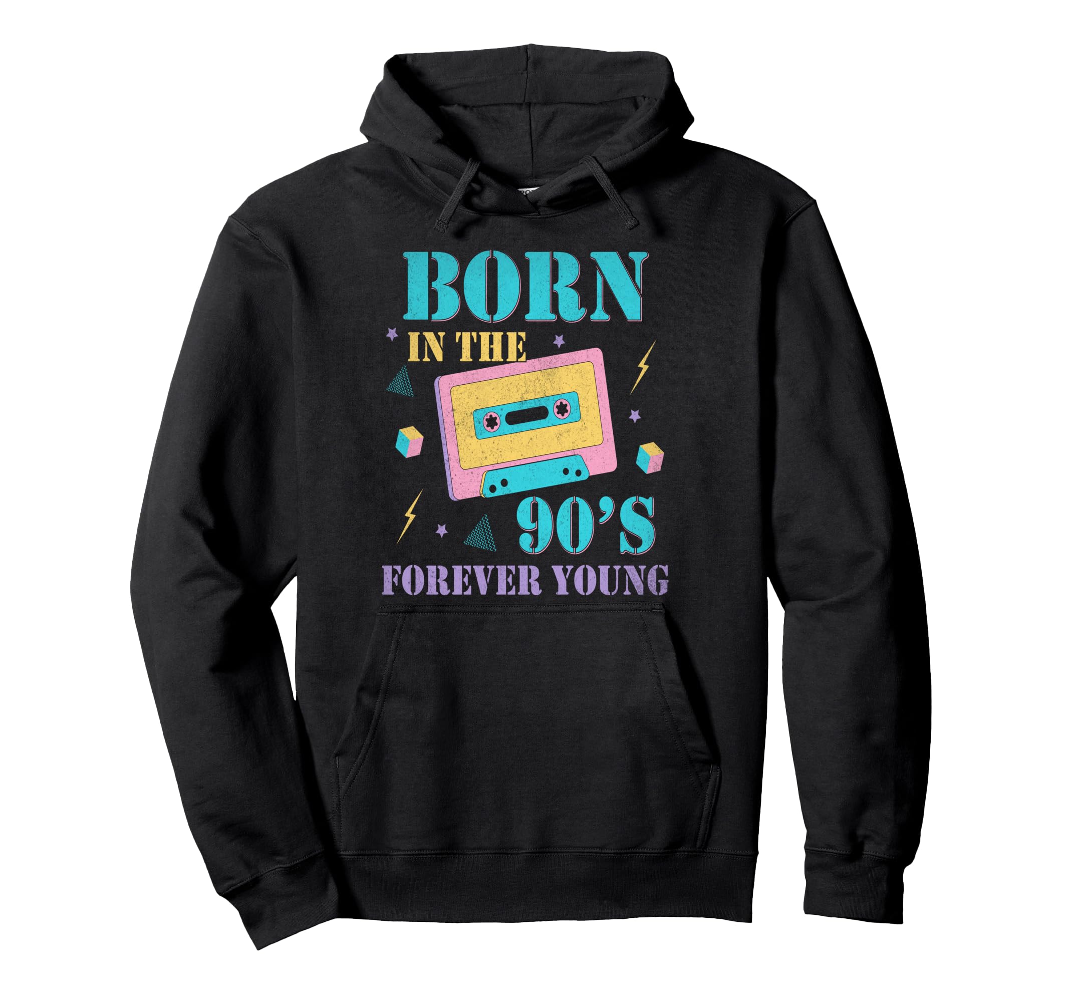 90S Vibes Born 90S Hip Hop Cassette Hoodie - Custom Art Print Men Women - T-Shirt, Sweatshirt, Hoodie