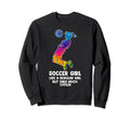 Soccer Like Regular But Only Much Sweatshirt - Aesthetic Graphic Men Women - T-Shirt, Sweatshirt, Hoodie