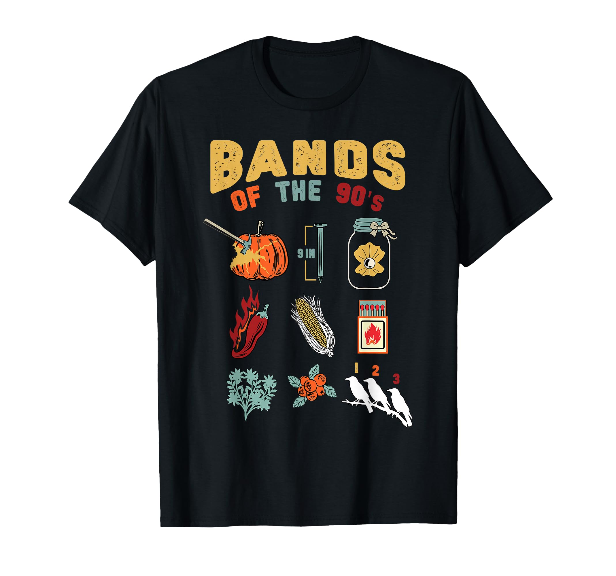 Band 90S Iconic Alternative Rock T-Shirt - Fun Novelty Design for Adults - T-Shirt, Sweatshirt, Hoodie
