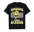 Roller Skating Skate 1970S Sunshine T-Shirt - Graphic Print Men Women - T-Shirt, Sweatshirt, Hoodie