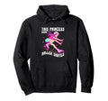 This Princess Wears Roller Skates Skater Hoodie - Unique Graphic Men Women - T-Shirt, Sweatshirt, Hoodie