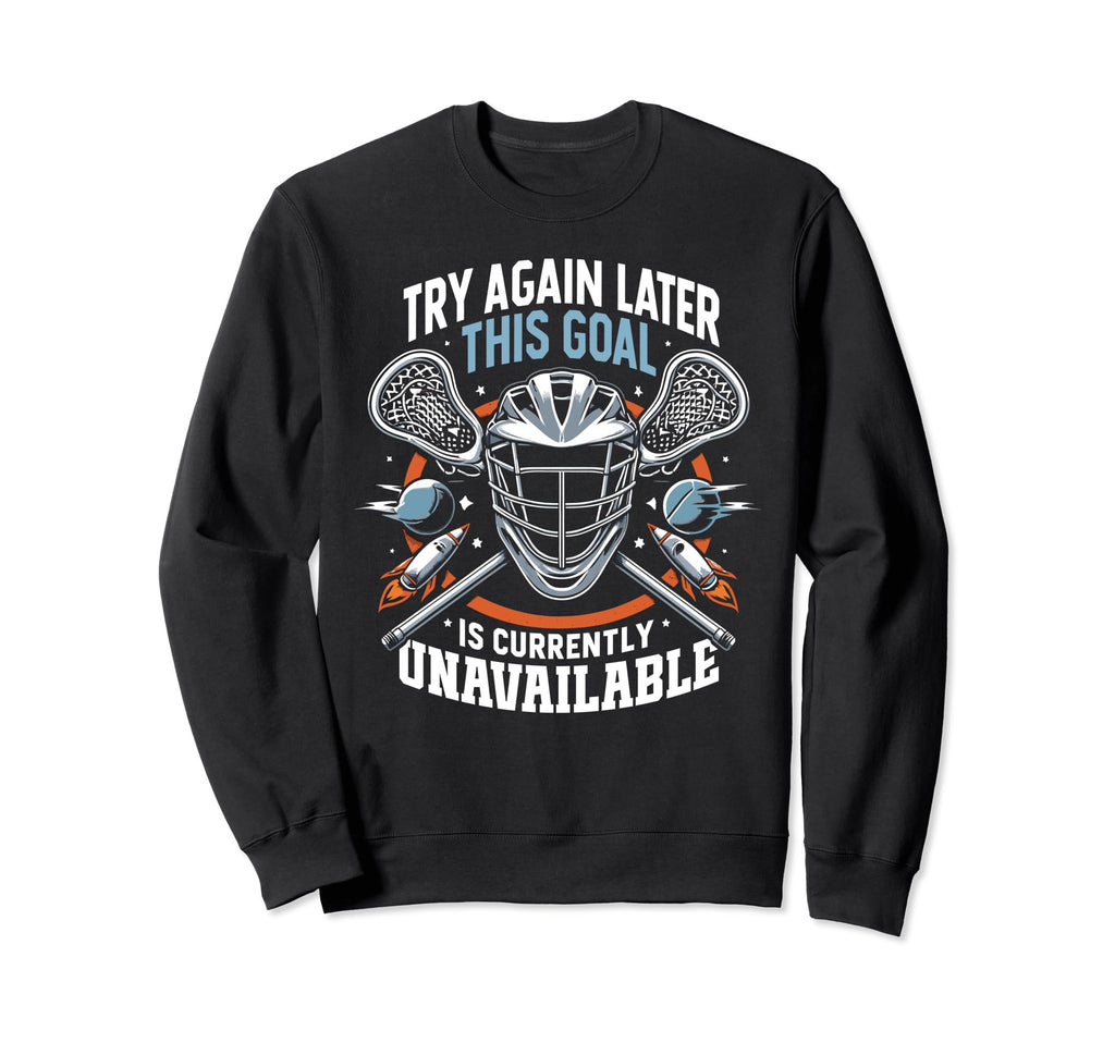 Lacrosse Player Lax Goalie Sweatshirt - Aesthetic Graphic Men Women - T-Shirt, Sweatshirt, Hoodie