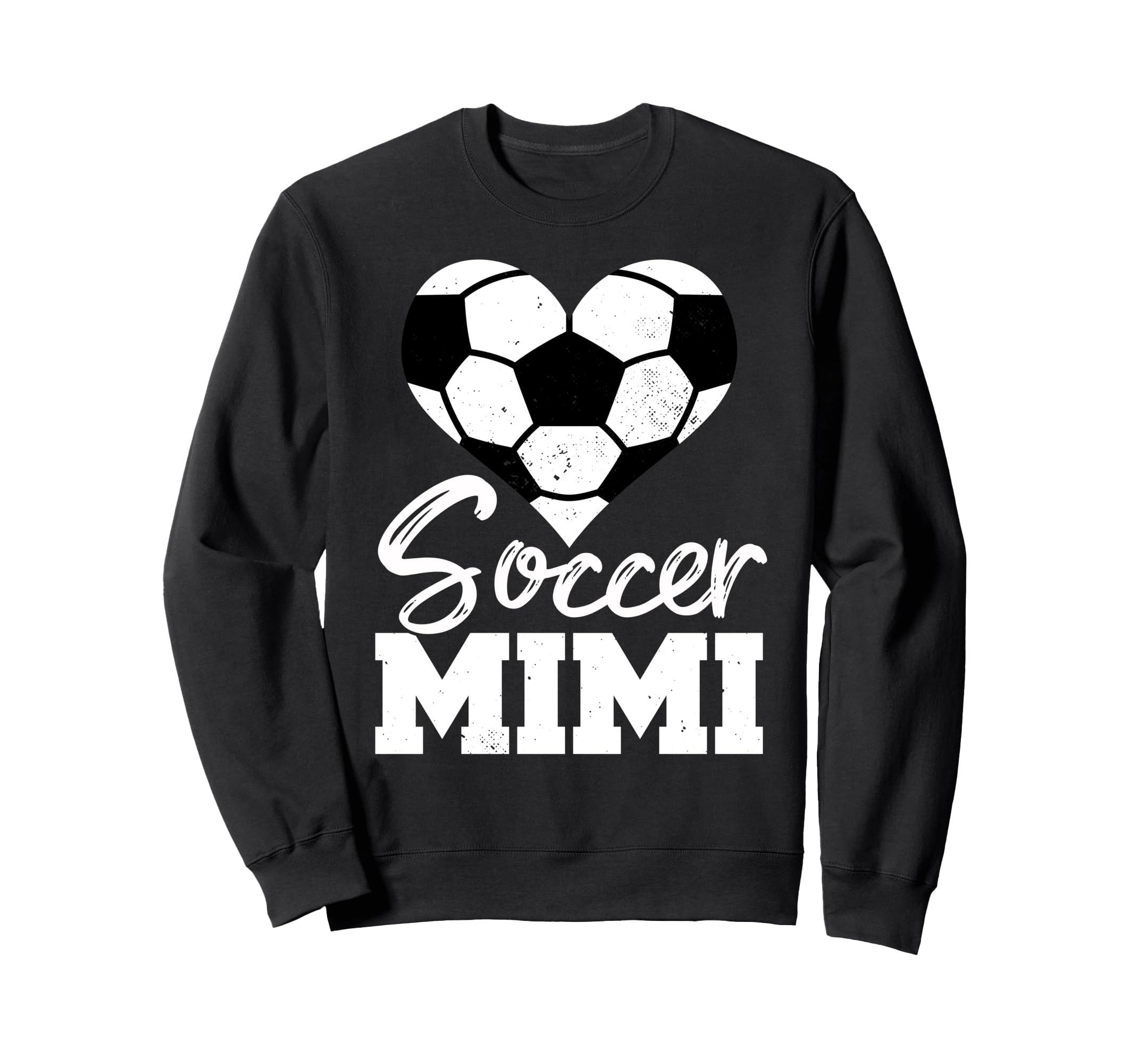 Soccer Mimi Heart Funny Heartfelt Sweatshirt - Custom Art Print for Adults - T-Shirt, Sweatshirt, Hoodie