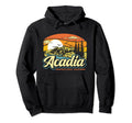 Acadia National Park 80S Mountains Sky Hoodie - Graphic Print Men Women - T-Shirt, Sweatshirt, Hoodie