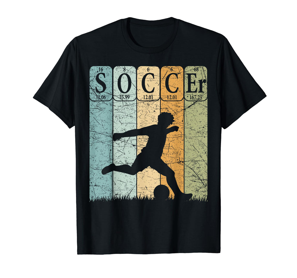 Soccer Periodic Table Elements Soccer T-Shirt - Minimalist Print Unisex - T-Shirt, Sweatshirt, Hoodie