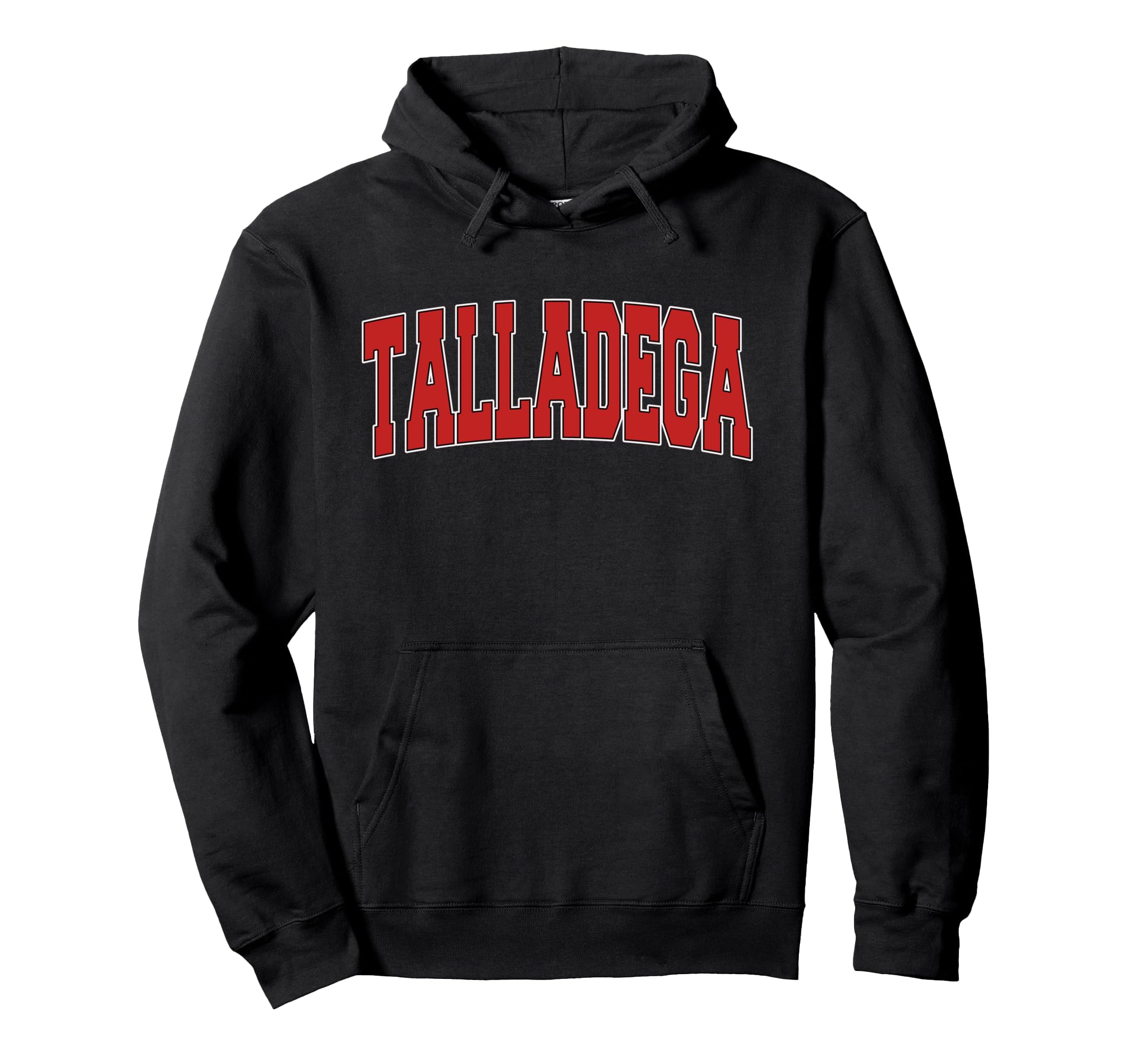 Talladega Al Alabama Varsity Usa Hoodie - Casual Everyday Wear Men Women - T-Shirt, Sweatshirt, Hoodie