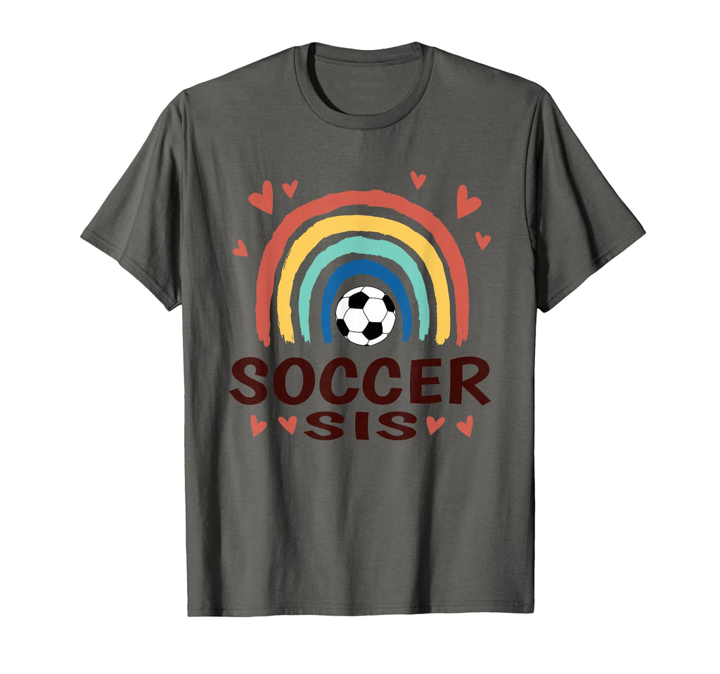 Rainbow Soccer Player Family T-Shirt - Casual Everyday Wear Unisex - T-Shirt, Sweatshirt, Hoodie