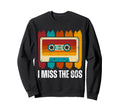 I Miss 80S Cassette Tape 80S Sweatshirt - Minimalist Print for Adults - T-Shirt, Sweatshirt, Hoodie