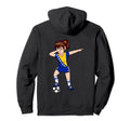 Dabbing Soccer Bosnia Herzegovina Hoodie - Custom Art Print Men Women - T-Shirt, Sweatshirt, Hoodie