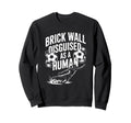 Coach Soccer Player Brick Wall Sweatshirt - Aesthetic Graphic Men Women - T-Shirt, Sweatshirt, Hoodie