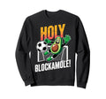 Holy Blockamole Avocado Soccer Sweatshirt - Aesthetic Graphic Unisex - T-Shirt, Sweatshirt, Hoodie