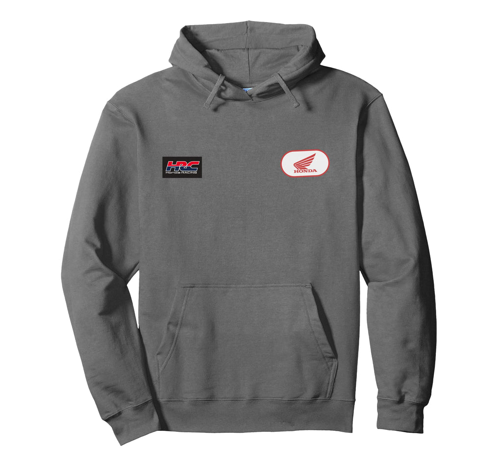 Honda 1948 Made Japan Faux Pocket Hoodie - Custom Art Print for Adults - T-Shirt, Sweatshirt, Hoodie