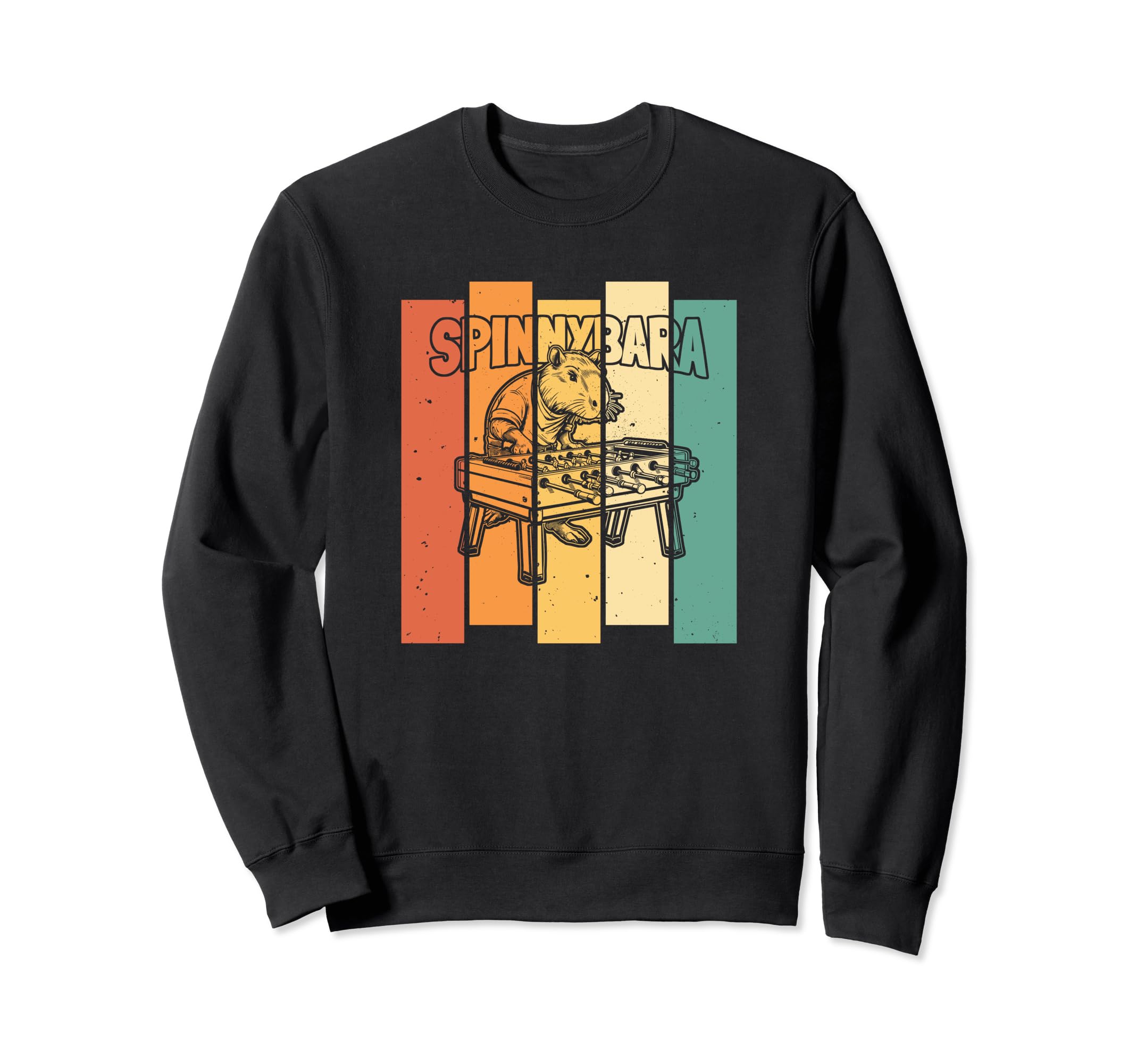 Spinnybara Table Soccer Foosball Sweatshirt - Graphic Print Men Women - T-Shirt, Sweatshirt, Hoodie