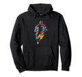 Soccer Colorful Player Goal Team Hoodie - Casual Everyday Wear Unisex - T-Shirt, Sweatshirt, Hoodie