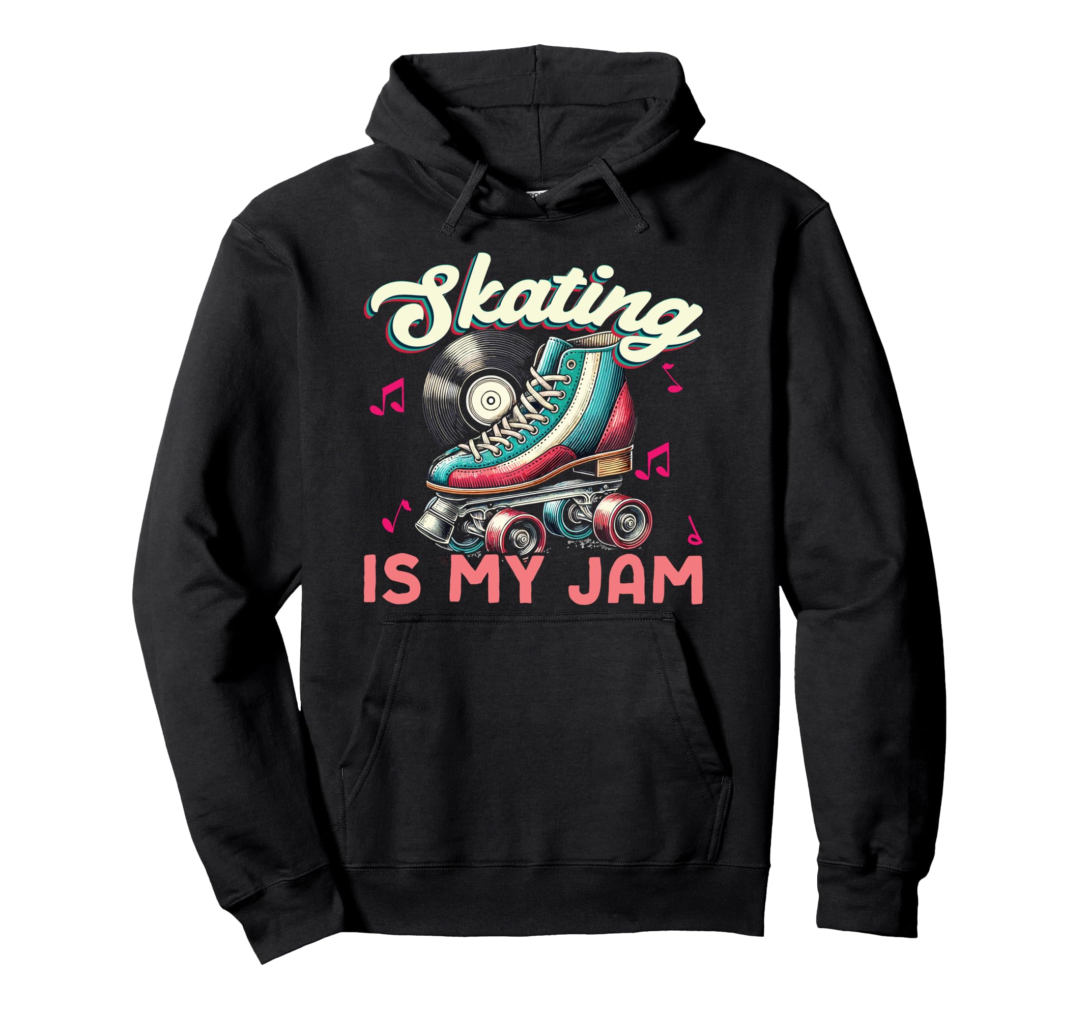Roller Skating Skate 1970S Skating Is Hoodie - Novelty Apparel Men Women - T-Shirt, Sweatshirt, Hoodie