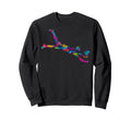 Colorful Soccer Goalie Splash Art Sweatshirt - Fun Novelty Design Unisex - T-Shirt, Sweatshirt, Hoodie
