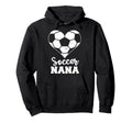 Soccer Nana Heart Funny Soccer Hoodie - Fun Novelty Design Men Women - T-Shirt, Sweatshirt, Hoodie