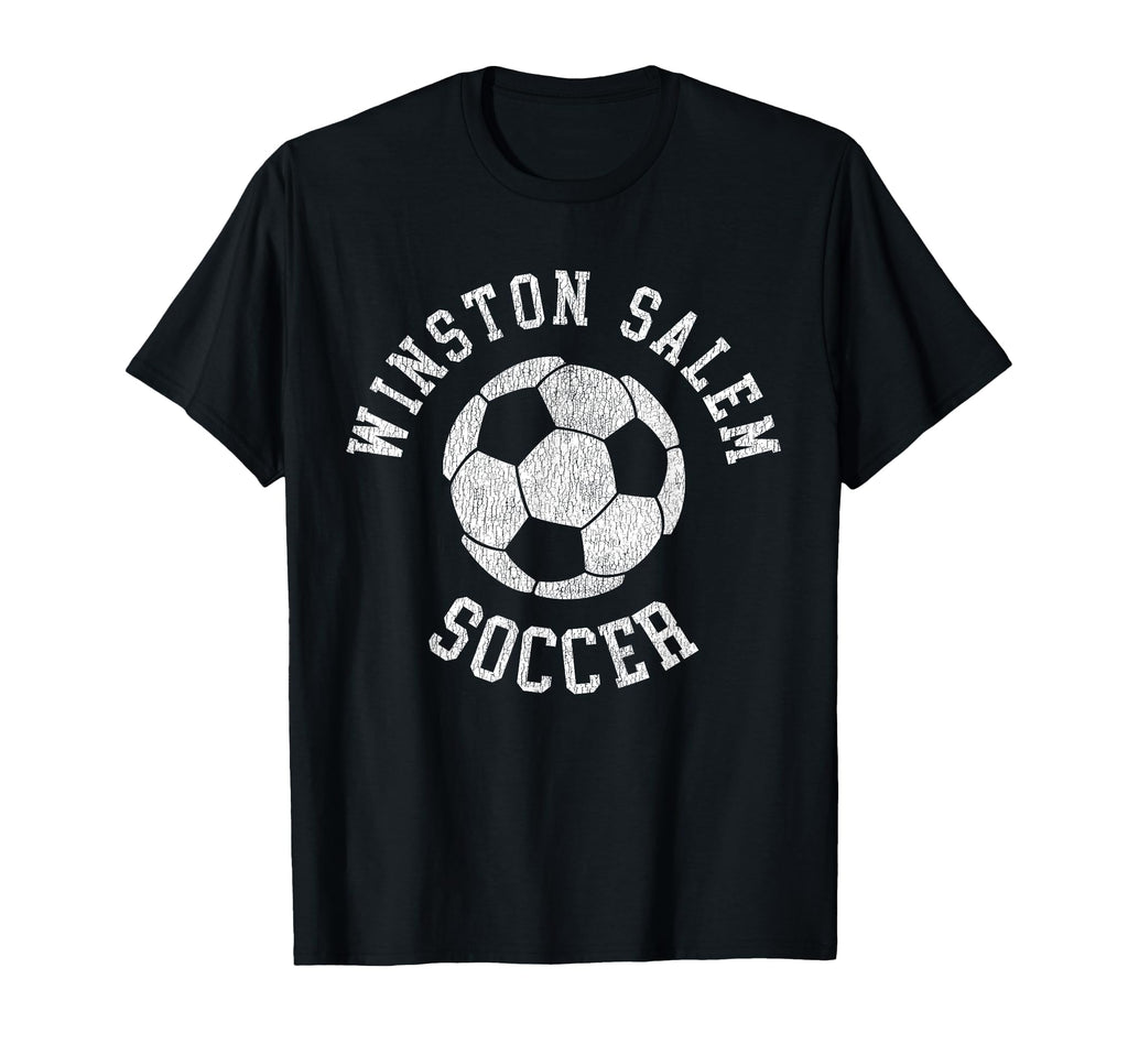 Winston Salem Soccer Distressed 90S T-Shirt - Fun Novelty Design Unisex - T-Shirt, Sweatshirt, Hoodie