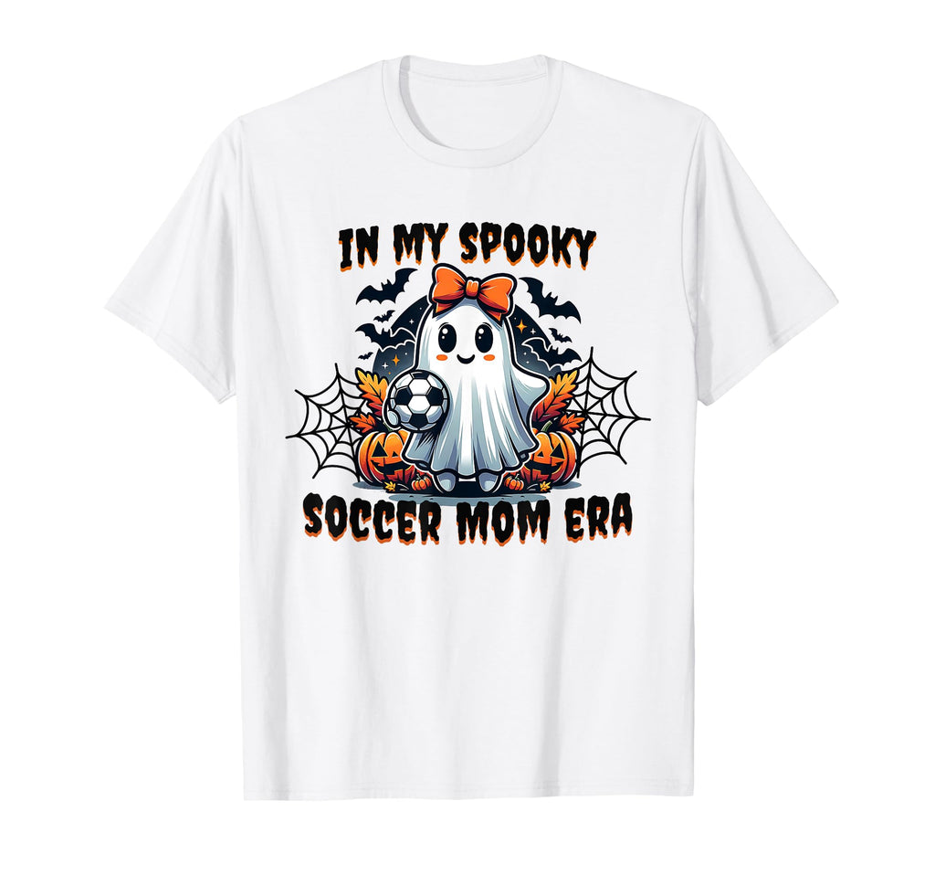 My Spooky Soccer Mom Era Halloween T-Shirt - Streetwear Style for Adults - T-Shirt, Sweatshirt, Hoodie