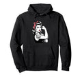 Female Soccer Coach Rosie Riveter Hoodie - Novelty Apparel for Adults - T-Shirt, Sweatshirt, Hoodie