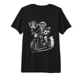 Golden Retriever Motorbike Love T-Shirt - Casual Everyday Wear Unisex - T-Shirt, Sweatshirt, Hoodie