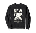 New York Soccer Summer 2026 Sweatshirt - Unique Graphic for Adults - T-Shirt, Sweatshirt, Hoodie