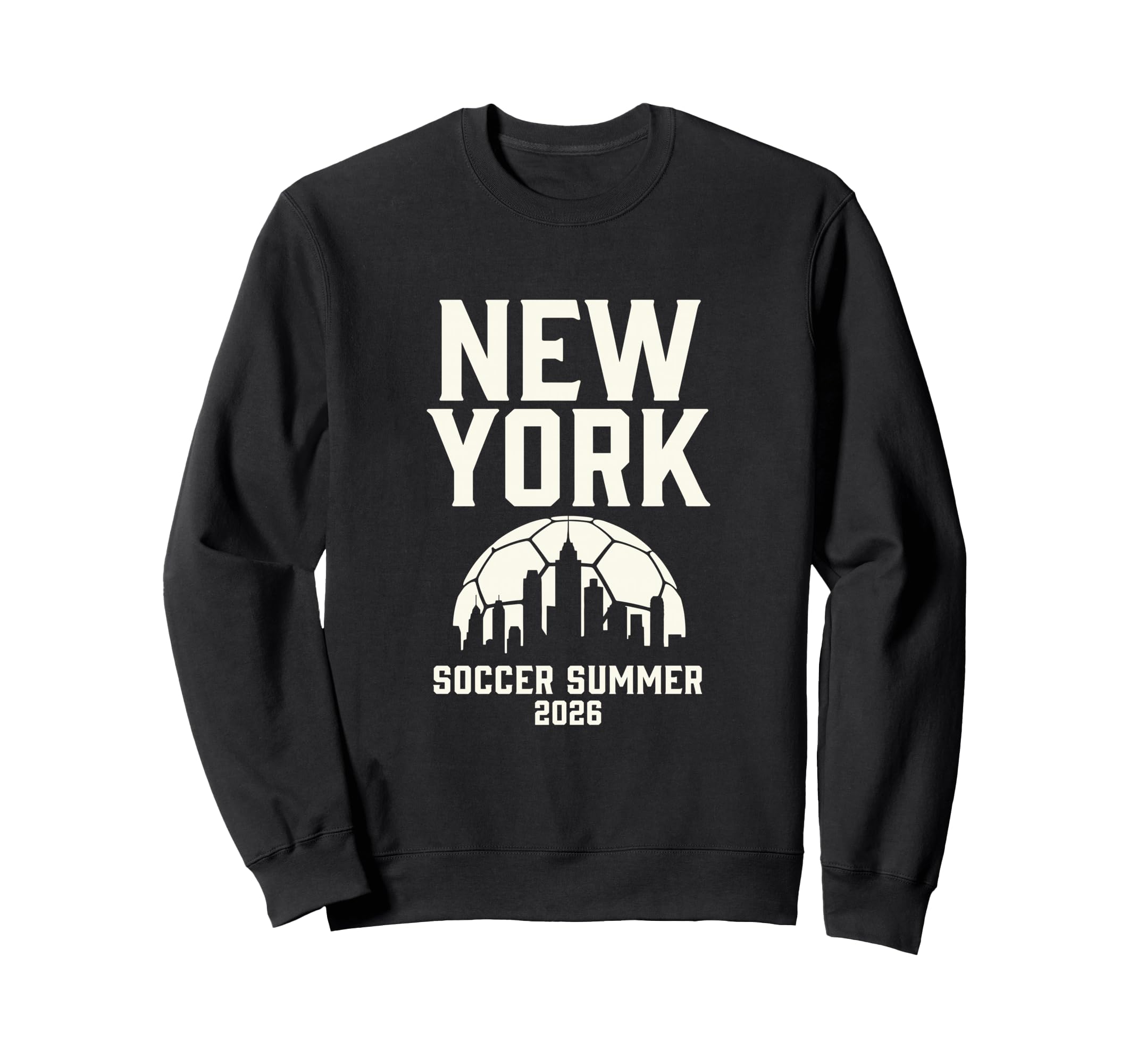 New York Soccer Summer 2026 Sweatshirt - Unique Graphic for Adults - T-Shirt, Sweatshirt, Hoodie