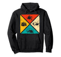 Camping Silhouette Outdoors National Park Hoodie - Novelty Apparel Unisex - T-Shirt, Sweatshirt, Hoodie
