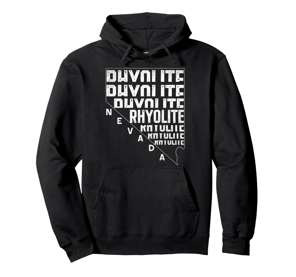 Death Valley Rhyolite Nevada Funny Hoodie - Minimalist Print for Adults - T-Shirt, Sweatshirt, Hoodie
