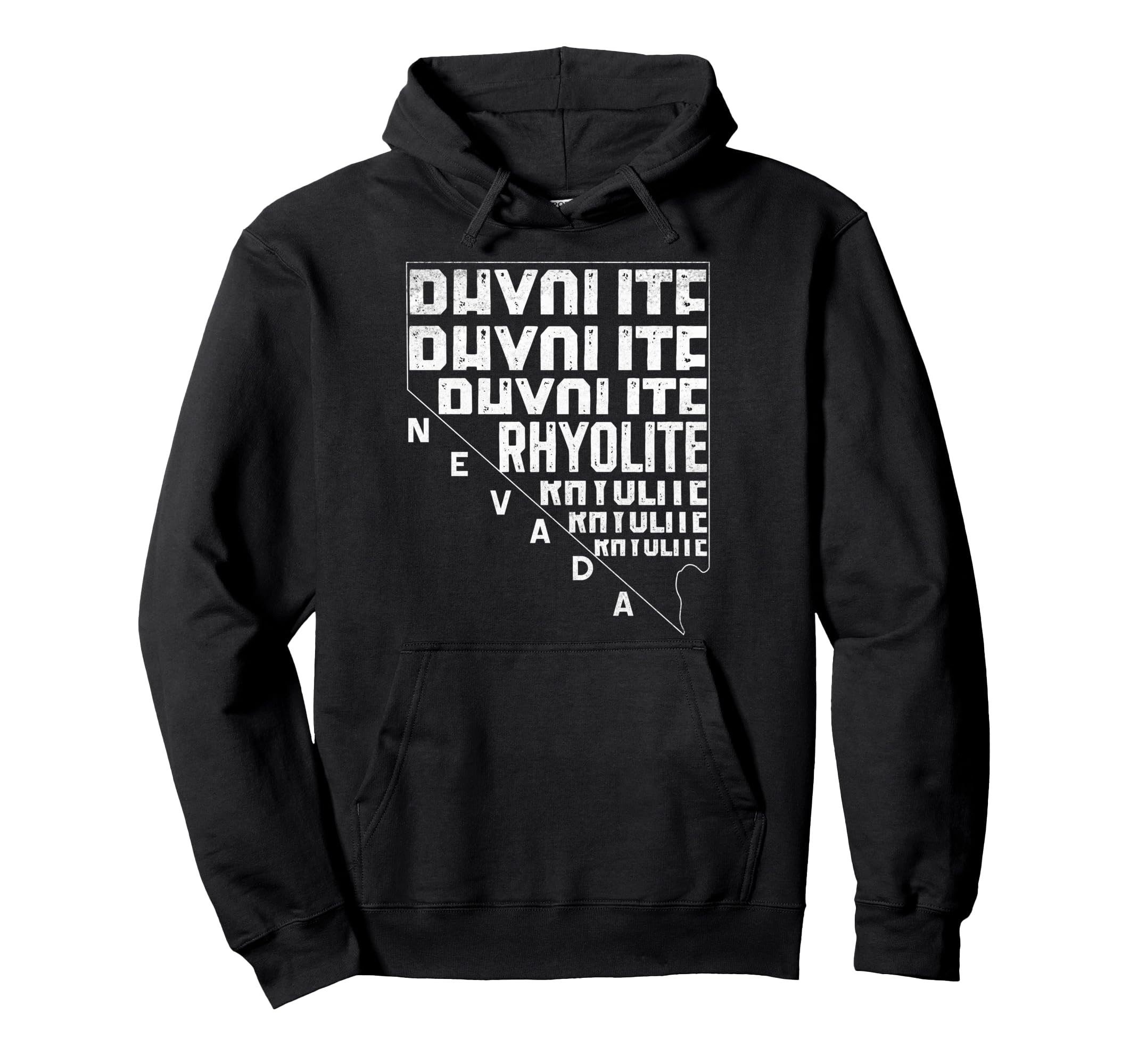 Death Valley Rhyolite Nevada Funny Hoodie - Minimalist Print for Adults - T-Shirt, Sweatshirt, Hoodie