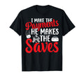 Ice Hockey Goalkeeper Mom Ice T-Shirt - Casual Everyday Wear Men Women - T-Shirt, Sweatshirt, Hoodie