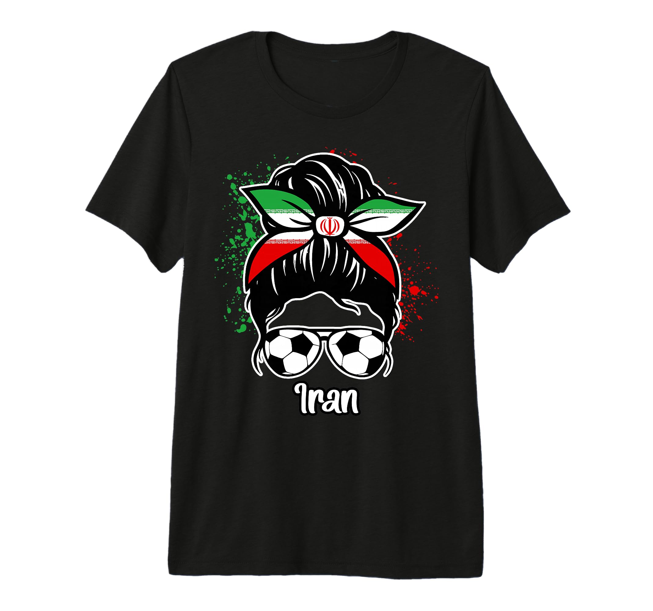 Iran Football Game Player Soccer Fan T-Shirt - Minimalist Print Unisex - T-Shirt, Sweatshirt, Hoodie