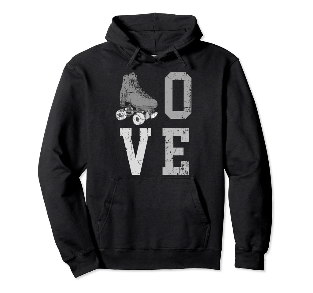 Funny Roller Skating Skate Lover Hoodie - Fun Novelty Design for Adults - T-Shirt, Sweatshirt, Hoodie