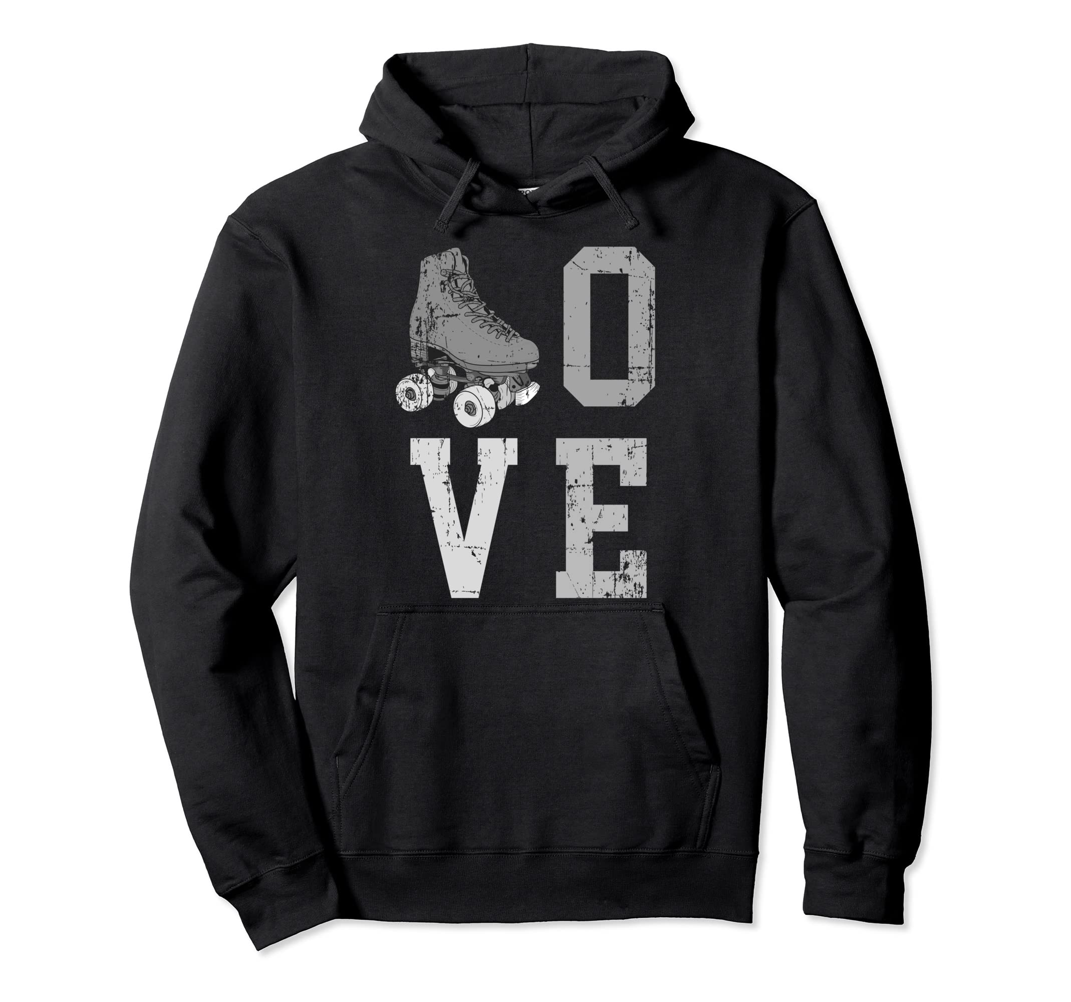 Funny Roller Skating Skate Lover Hoodie - Fun Novelty Design for Adults - T-Shirt, Sweatshirt, Hoodie