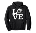 Love Soccer Fans Casual Wear Fans Hoodie - Aesthetic Graphic for Adults - T-Shirt, Sweatshirt, Hoodie