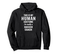 Soccer Coach Human Costume Funny Hoodie - Aesthetic Graphic Unisex - T-Shirt, Sweatshirt, Hoodie