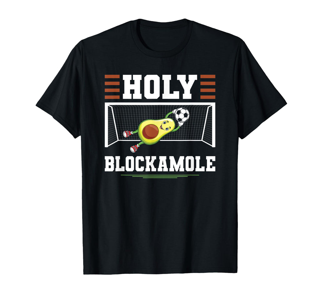 Soccer Avocado Holy Blockamole Soccer T-Shirt - Unique Graphic for Adults - T-Shirt, Sweatshirt, Hoodie