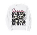 Soccer Auntie Funny Coquette Bow Sweatshirt - Casual Everyday Wear Unisex - T-Shirt, Sweatshirt, Hoodie