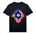 Kentucky Roots Inside State Flag T-Shirt - Unique Graphic Men Women - T-Shirt, Sweatshirt, Hoodie