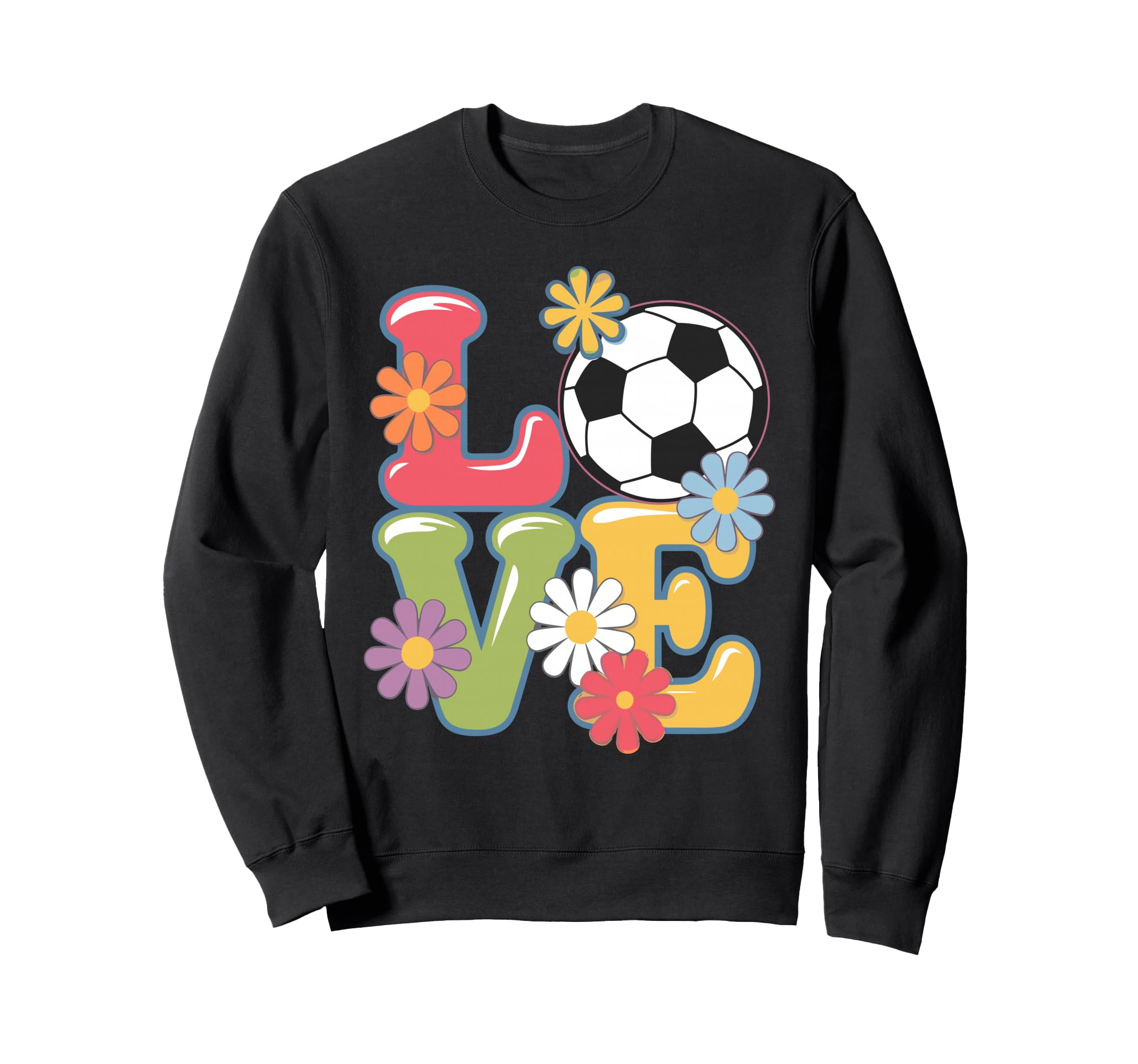 Funny Soccer Art Soccer Player Sweatshirt - Unique Graphic Men Women - T-Shirt, Sweatshirt, Hoodie