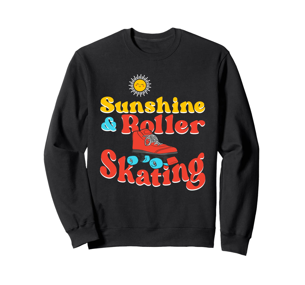 Roller Skating Skate 1970S Sweatshirt - Novelty Apparel Unisex - T-Shirt, Sweatshirt, Hoodie
