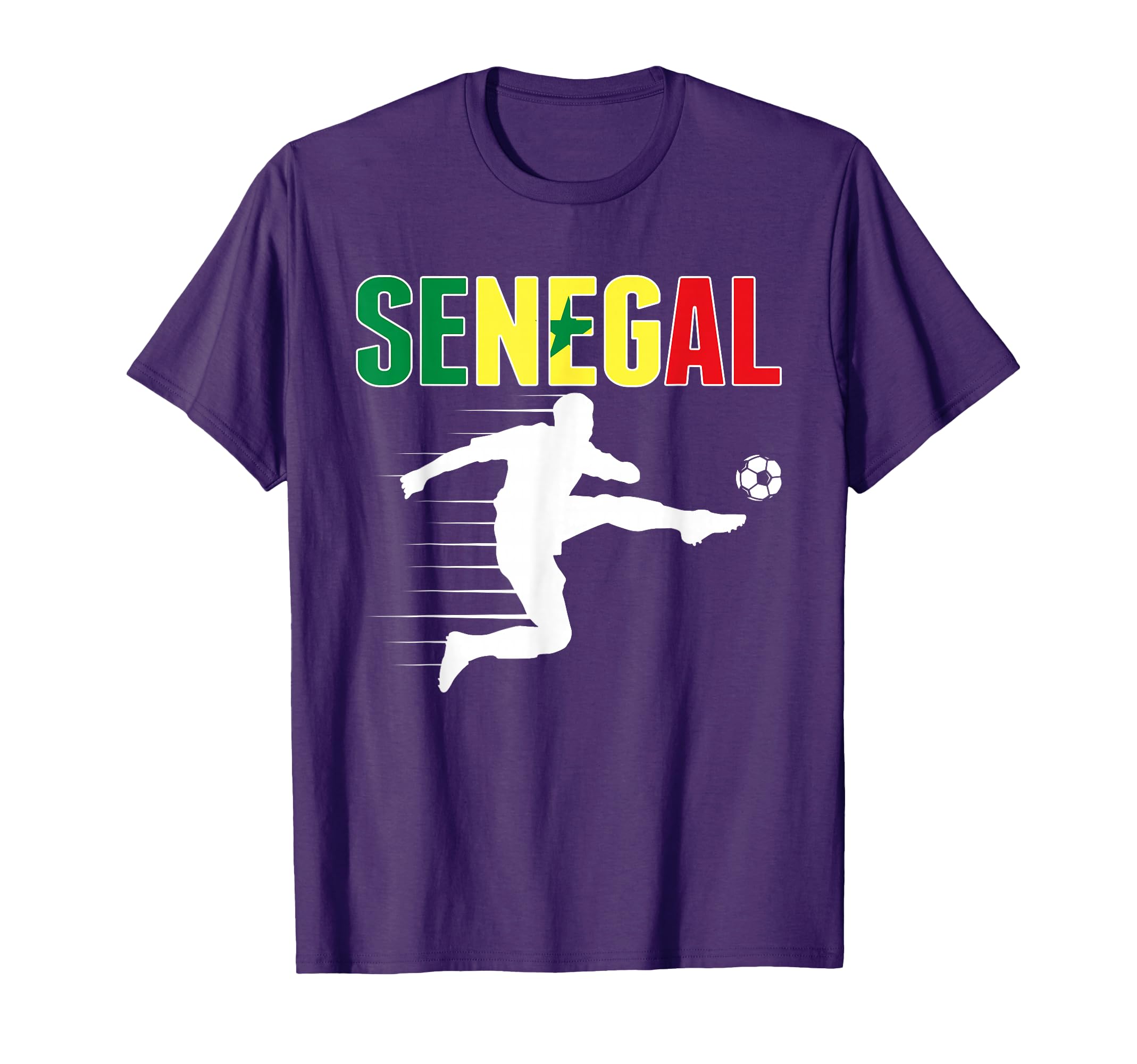 Senegal Soccer Lovers Jersey Support T-Shirt - Streetwear Style for Adults - T-Shirt, Sweatshirt, Hoodie