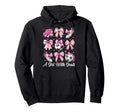 Soccer Player Soccer Coquette Bow Hoodie - Fun Novelty Design for Adults - T-Shirt, Sweatshirt, Hoodie