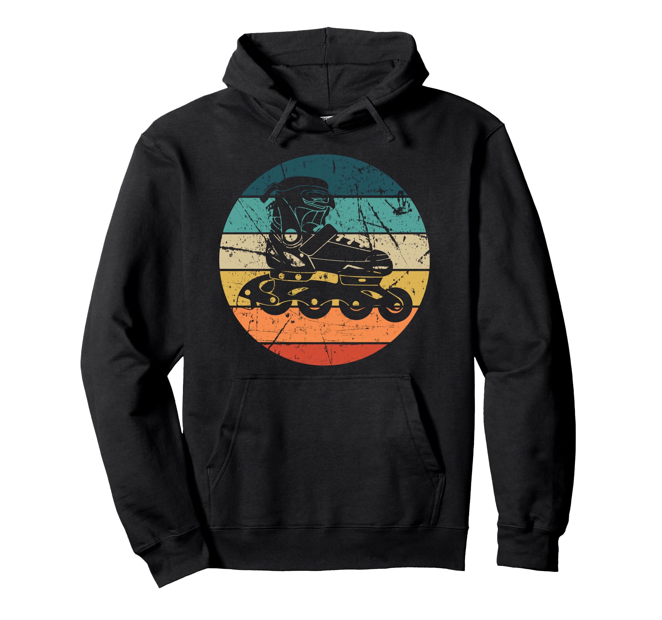 Rollerblading Roller Blades Inline Hoodie - Fun Novelty Design Men Women - T-Shirt, Sweatshirt, Hoodie