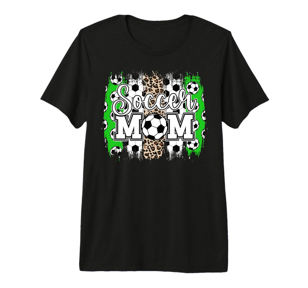 Soccer Mom Soccer Player Mother T-Shirt - Trendy Graphic for Adults - T-Shirt, Sweatshirt, Hoodie